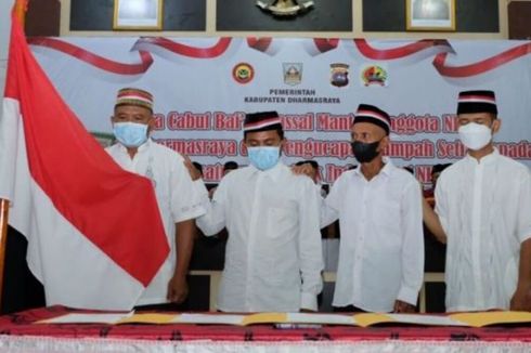 Satu Anggota Khilafatul Muslimin di Makassar Baiat Kembali Setia ke NKRI