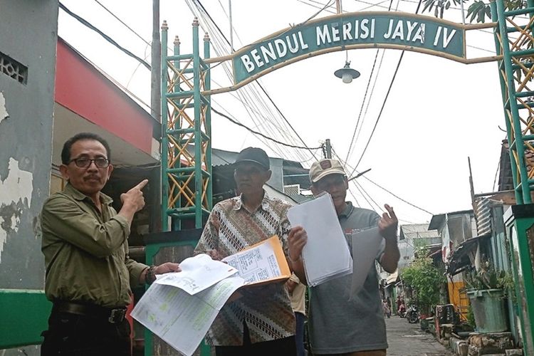 Wakil Ketua DPRD Kota Surabaya AH Thony saat berkunjung ke Bendul Merisi, Surabaya, Jawa Timur (Jatim). 