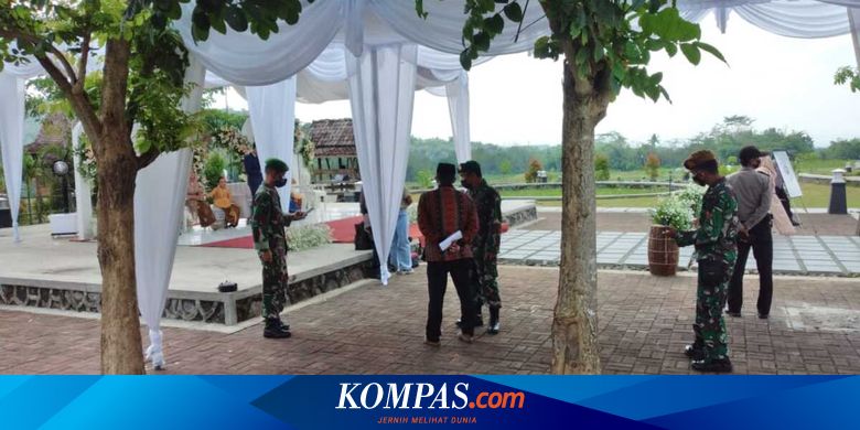 Langgar PPKM Darurat, Petugas Bubarkan Resepsi Pernikahan di Balkondes Borobudur - Vimarsana News