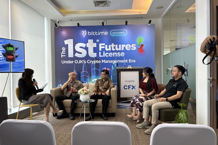 Bittime Luncurkan Perdagangan Futures Kripto, Jadi yang Pertama Berizin Penuh OJK