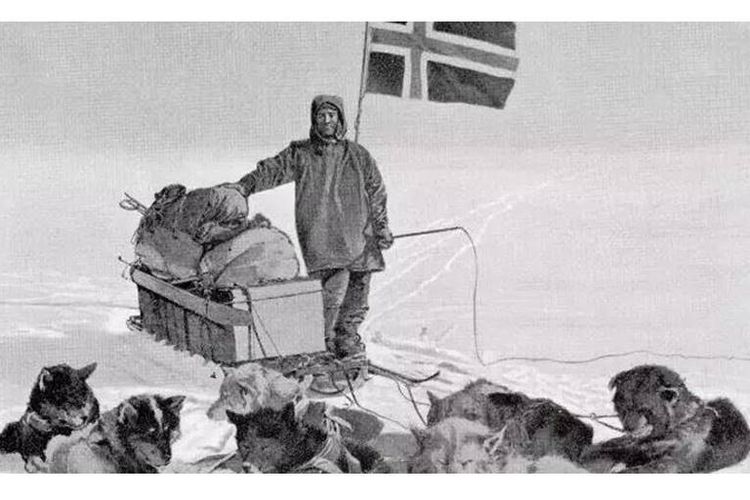 Roald Amundsen di Kutub Selatan