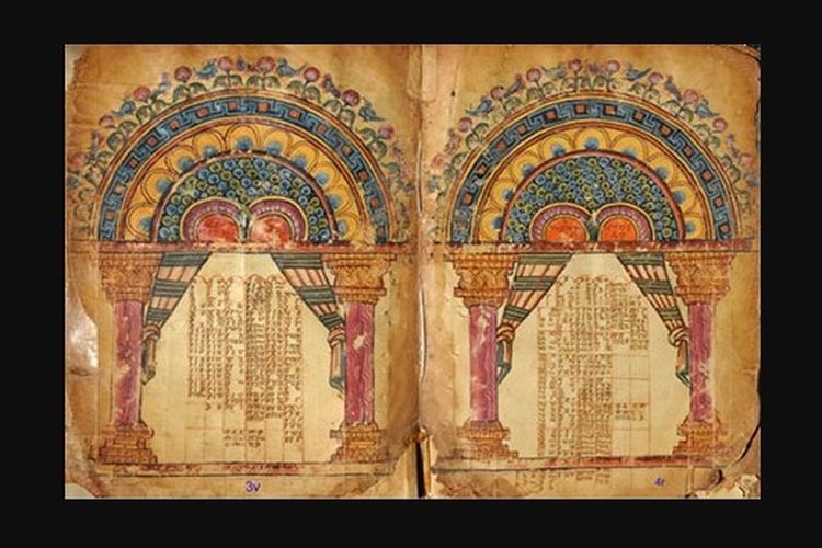 Garima Gospels, salah satu buku tertua di dunia.