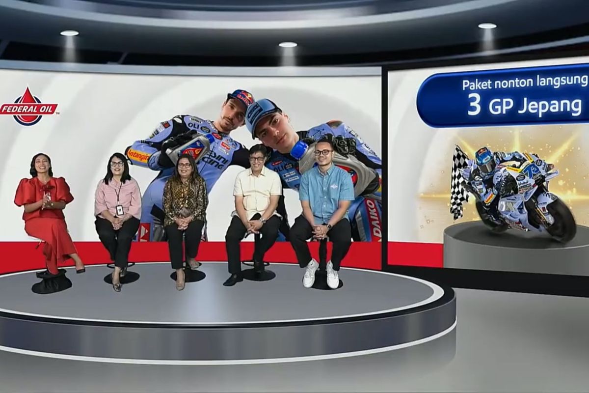 Federal Oil? undi dan umumkan pemenang nonton langsung Tim Gresini Racing di Jepang dan Malaysia.