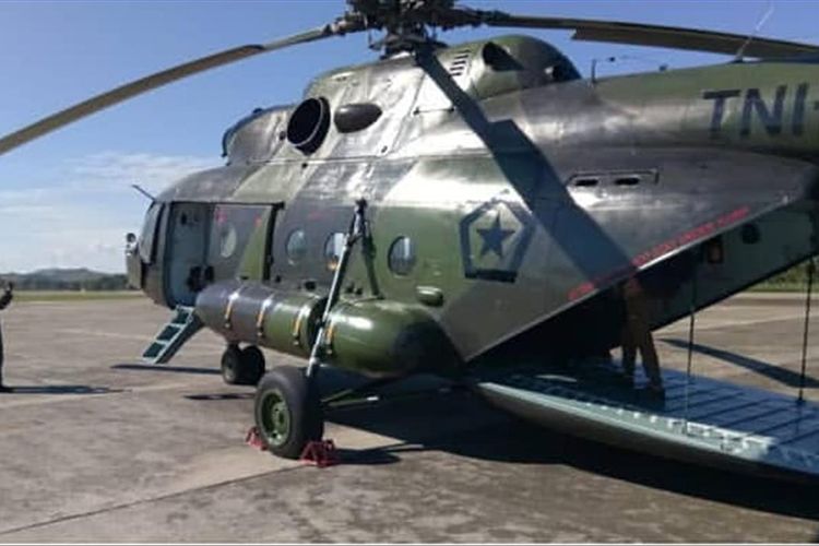 Helikopter MI-17 milik TNI AD