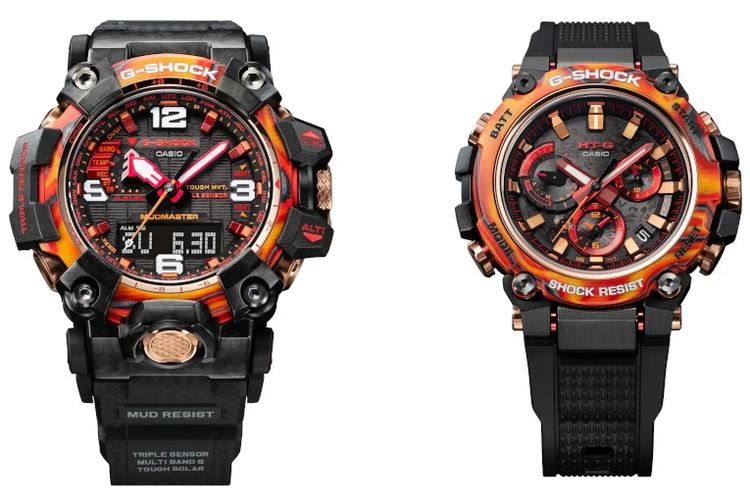 Casio G-Shock Seri Red Flare