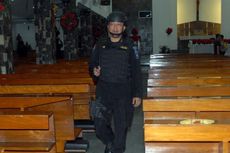 Jelang Natal, Unit Penjinak Bom Sterilisasi Gereja di Sukabumi