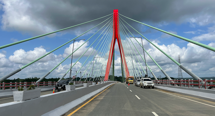 Kementerian PU Danai Jembatan Sungai Riko, Konektivitas Menuju IKN