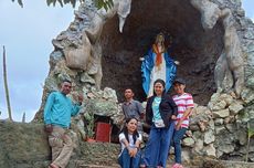 Gua Maria Watu Tabo Manggarai Timur Jadi Spot Wisata Favorit saat Liburan Natal 2024