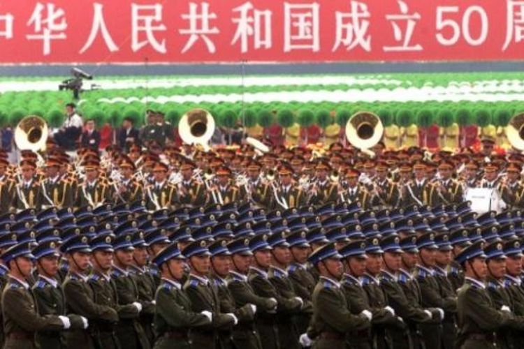 China saat ini memiliki angkatan bersenjata paling kuat di dunia.