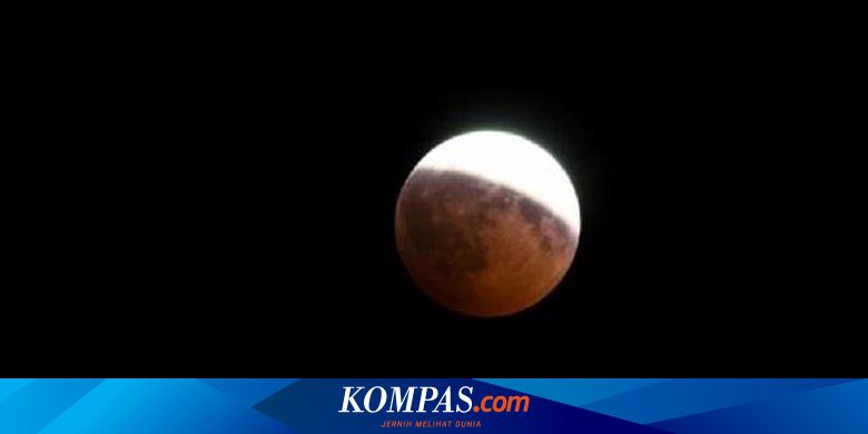 Malam Jumat Kliwon Ini, Gerhana Bulan Sebagian