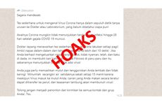 [HOAKS] Tes Sederhana Deteksi Diri Virus Corona Hanya dalam Sepuluh Detik