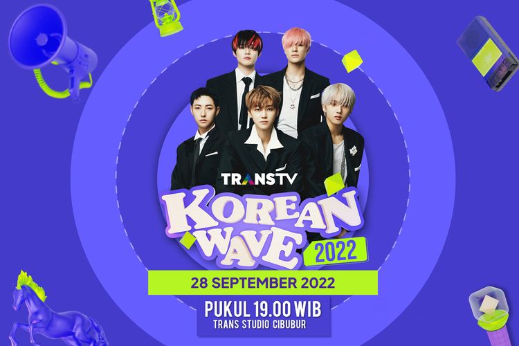 Jadwal konser NCT Dream dalam acara Korean Wave 2022 di Trans TV, Rabu (28/9/2022).