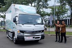 Setelah Denpasar, Mitsubishi Fuso eCanter Diuji Coba di Jakarta