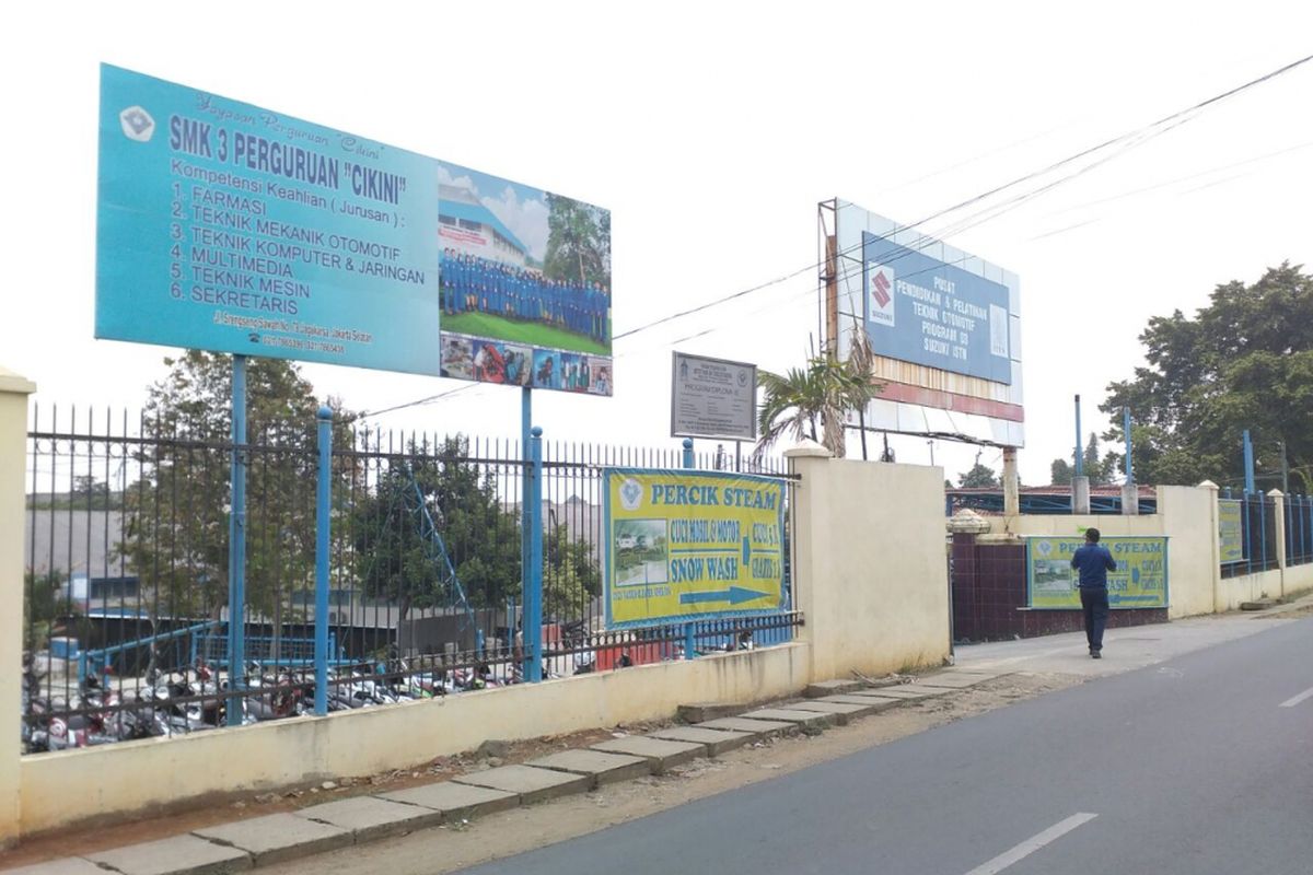 SMK 3 Perguruan Cikini, Srengseng Sawah, Jagakarsa, Jakarta Selatan