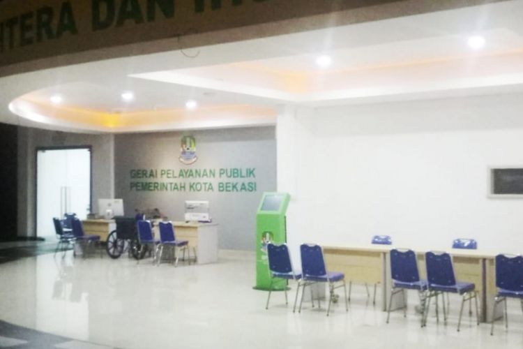 Gerai Pelayanan Publik di Plaza Cibubur resmi dibuka Pemerintah Kota Bekasi, Jumat (8/3/2019).