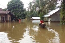 Desa di Kampar Riau Ini Sudah 15 Hari Kebanjiran, Warga Butuh Bantuan
