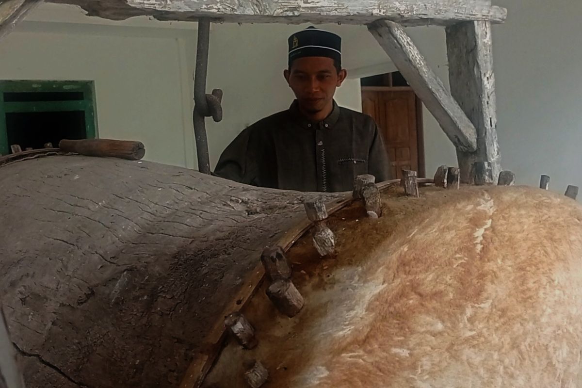 Beduk di Masjid Nglengki.