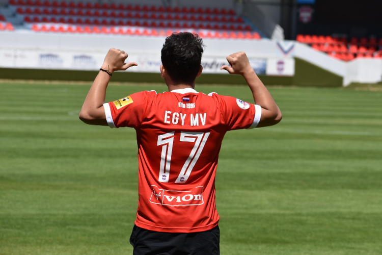 Tangkapan layar Twitter resmi FC ViOn Zlate Moravce (@FcVion) saat memperkenalkan Egy Maulana Vikri pada awal Agustus 2022. Terkini, Egy berhasil menyumbangkan satu assist ketika membantu Zlate Moravce menahan imbang MFK Ruzomberok pada pekan keenam Liga Slovakia 2022-2023 di Stadion ViOn, Sabtu (20/8/2022) malam WIB.