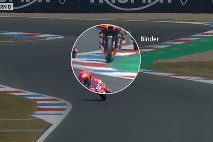 Brad Binder lewati track limit