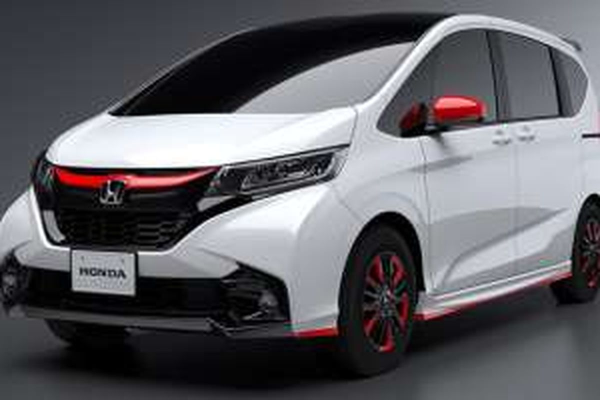 Honda Freed Modulo X Concept yang akan tampil pada Tokyo Auto Salon 2017.