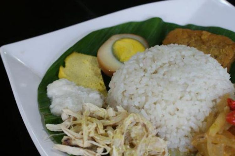 Nasi liwet di Boemboe Nj. Djie, Sunter, Jakarta Utara.