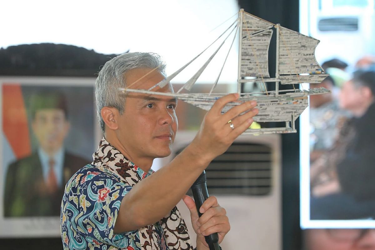 Gubernur Jawa Tengah Ganjar Pranowo.