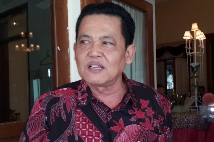 Wali Kota Pasuruan Setiyono saat ditemui di rumah dinasnya, Jumat (15/7/2016)