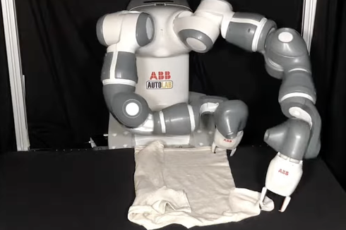 Ini Bentuk Robot Pelipat Pakaian Tercepat di Dunia Beserta Kemampuan Hebatnya