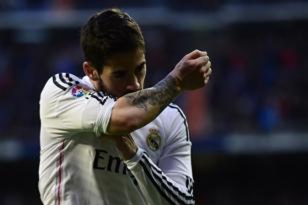 Gelandang Real Madrid, Isco.