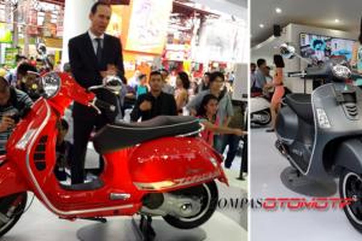 Vespa GTS Super meluncur di Indonesia.