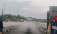 Viral Video Palang Tol Rusak, jadi Mirip Game Pinball di Komputer
