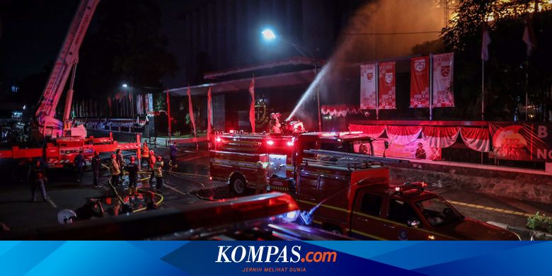 Kronologi Kebakaran 11 Jam di Kejagung, Api Terlihat Sabtu Malam dan Padam Minggu Pagi