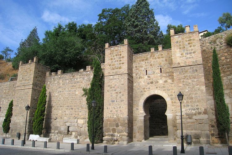 Tembok Toledo di Spanyol.
