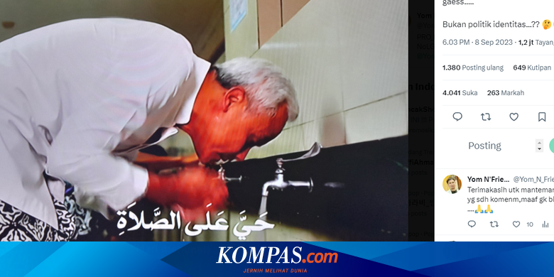 Ramai soal Ganjar Pranowo Muncul di Tayangan Azan TV, Ini Tanggapan Bawaslu