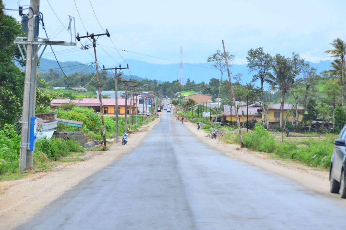 Akses menuju Pulau Samosir, Sumatera Utara.