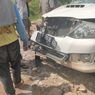 2 Mobil, Bus dan Sepeda Motor Kecelakaan Beruntun di Taput, 3 Orang Terluka