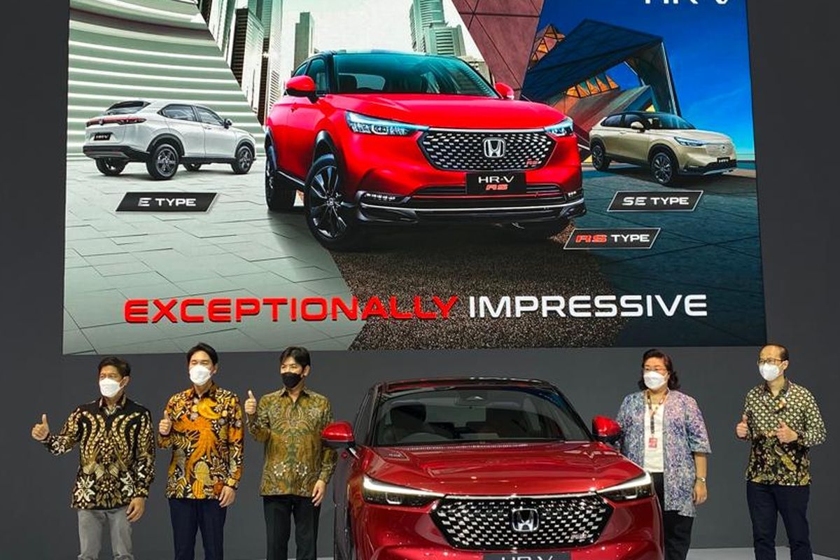 Konferensi pers PT Honda Prospek Motor di Hall D JIExpo, Kamis (31/3/2022)