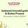 Jadwal Imsakiyah dan Buka Puasa Ramadhan Kota Jogja 28 Maret 2025