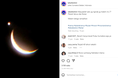 Viral, Foto Bulan dan Venus Berdekatan Saat Ramadhan, Fenomena Apa?