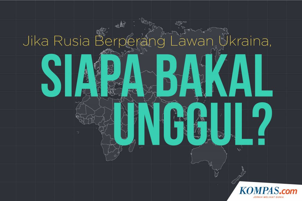 INFOGRAFIK: Perbandingan Kekuatan Militer Rusia dan Ukraina