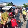 Tabrak Bus Mercedes Benz yang Berhenti karena Lampu Merah, Pemotor Tewas