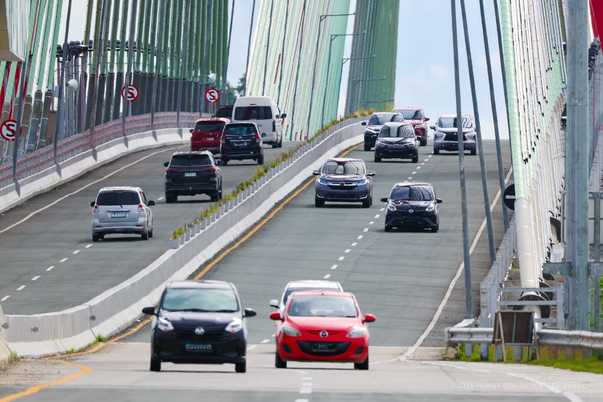 Jembatan Pulau Balang Tol IKN