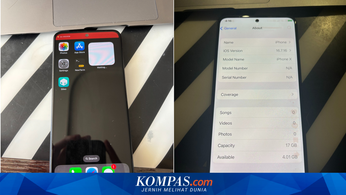 Redmi Note 12 4G Berhasil dipasang iOS 16, HP Android Serasa iPhone