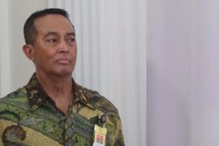 Komandan Pasukan Pengamanan Presiden Mayor Jenderal Andika Perkasa