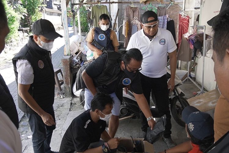 BNN Bali Bongkar Penyelundupan 1,47 Kg Ganja di Kemasan Biji Kopi di Denpasar, 2 Orang Ditangkap
