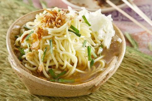 Resep Mie Ongklok Khas Wonosobo, Mie Rebus Bumbu Kacang