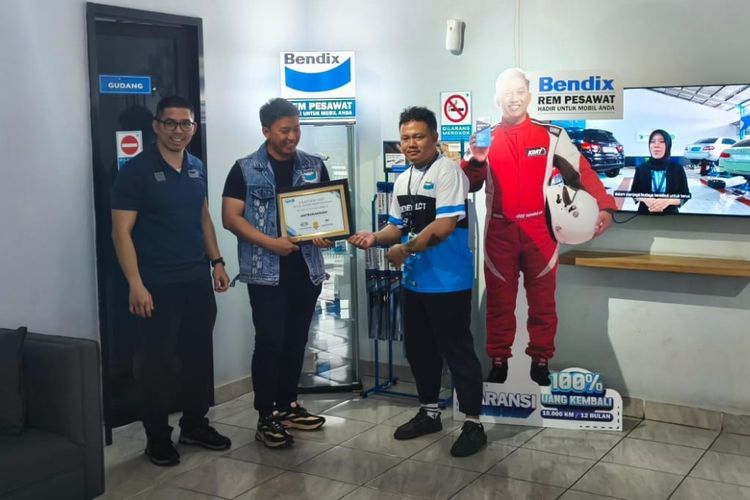 Bendix perluasan jaringan distribusi hingga lebih dari 100 bengkel Official Partner di Sumatra, Jawa, dan Bali.