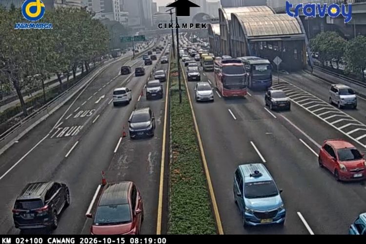 Lalu Lintas Tol Jakarta Pagi Ini Padat di Cawang-Tebet hingga Bintaro, Cek Titiknya