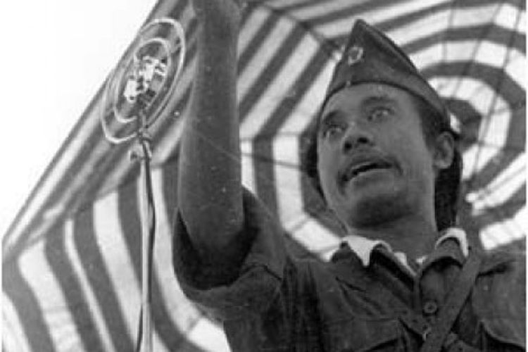 Bung Tomo yang menjadi tokoh penting dalam Pertempuran Surabaya 10 November 1945.