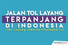 INFOGRAFIK: Jalan Tol Layang Terpanjang di Indonesia